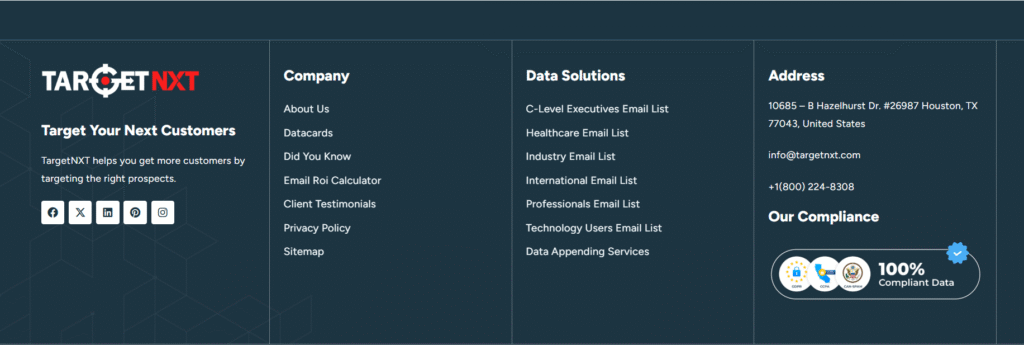 TargetNXT: Your Premier B2B Data Solutions Provider in Houston, TX - Dhurla.com
