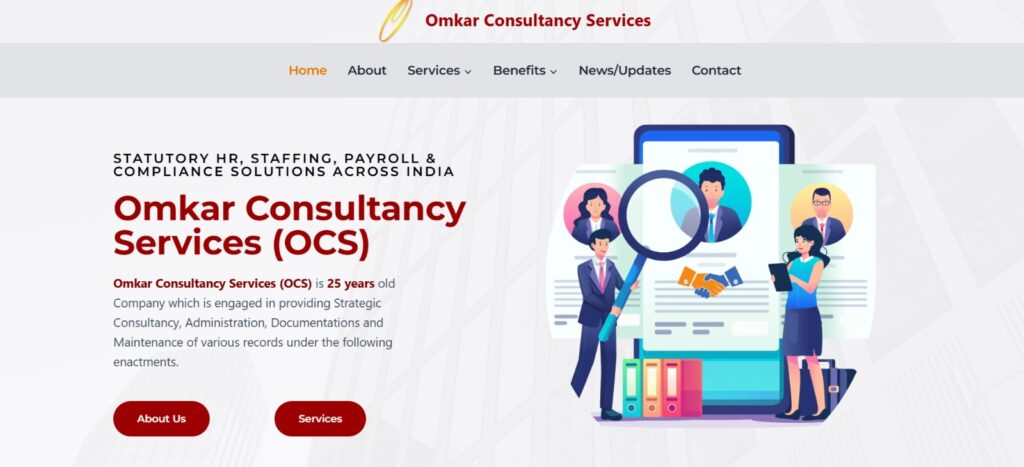 Omkar-Consultancy-Services-OCS-Logo Statutory HR, Staffing, Payroll & Compliance Solutions Across India